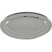 PIATTO OVALE INOX CM.40 0830 (12pz)